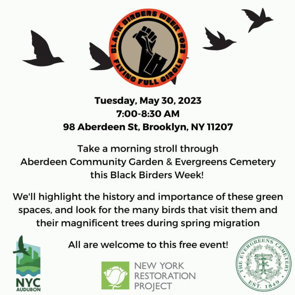 Black Birders Week Walk New York Restoration Project